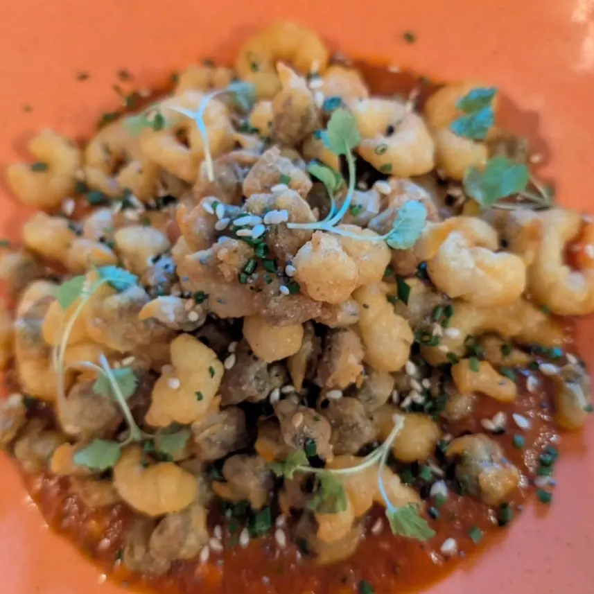 Crispy cockles
