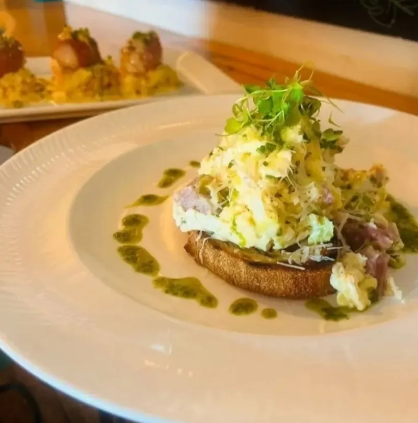 Egg on toast