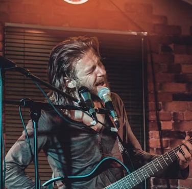 A local band playing at Venue 42