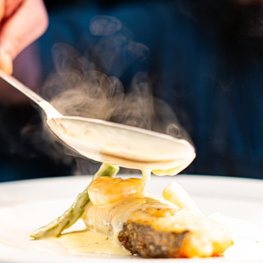 A lunch dish at Venue 42